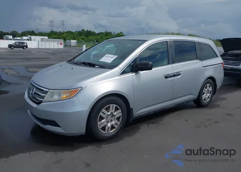 2012 Honda Odyssey Lx из США, поврежденный, VIN 5FNRL5H20CB061226